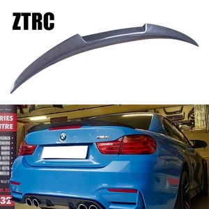 For 4 Series F33 Convertible/F83 M4 M4 Style Real Carbon Fiber Material Rear Spoiler Trunk Wing 2013-2020 - Product Image 1