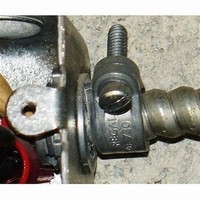 Connecteur droit à compression pour conduit flexible en zinc moulé sous pression, raccord mâle 3/8"-4" pour connexion à une boîte