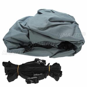 Funda para Bote Jon 600D, Impermeable, Gris, Resistente, Remolcable, Protección Solar Anti-UV, Universal para 12', 14', 16', 18' - Product Image 5