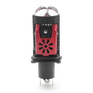 Fari a Led per ventilatore Y10 per auto H4 <span class=keywords><strong>luce</strong></span> a Led 100W 10000LM anabbagliante Fanless H4 LED Mini proiettore per auto faro a Led - Product Image 1