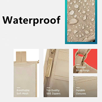 Vente en gros Portefeuille de voyage mince personnalisé Porte-passeport Pochette de cou Portefeuille de voyage avec blocage RFID pour hommes et femmes