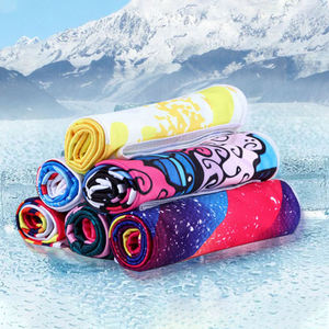 Serviette de sport 40"X12" en microfibre imprimée, séchage rapide, rafraîchissante, soulagement instantané, douce, respirante, pour yoga, camping, course à pied, effet rafraîchissant - Product Image 5