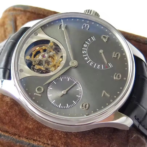 2026 Luxury Men's 44mm <b>Automatic</b> Tourbillon Watch Stainless Steel Sapphire Crystal <b>Wristwatch</b> - Product Image 3