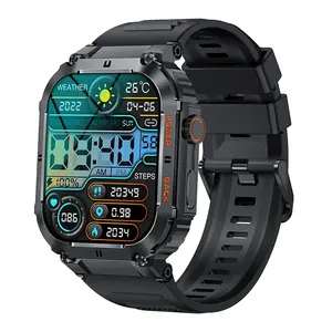 K57 Pro Smartwatch 1 96 Inch Full Touch Screen Long Standby Fitness Tracker BT Calling Smartwatch