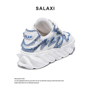 Baskets plateforme tendance haut de gamme respirantes pour hommes et femmes – Chaussures décontractées élégantes style marche - Product Image 6
