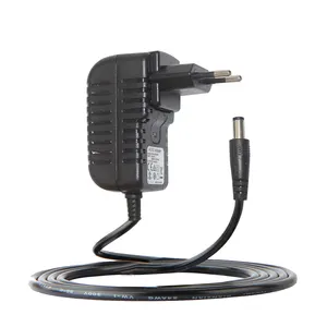 Adaptador de parede, adaptador de tomada ac para dc 5.5*2.1mm dc 15v 12v 9v 5v 3a 2a 1.5a 1a 0.5a fonte de alimentação