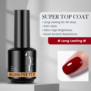 Colle à ongles gel 8 en 1 de haute qualité 15 ml multifonction pour extensions d'ongles pressées Lampe LED Bouteille Créez votre propre marque - Product Image 2