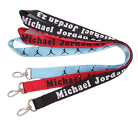 Lanière de cou pour enseignant personnalisable, écologique et colorée avec impression numérique sérigraphique et crochet pour cadeau/promotion