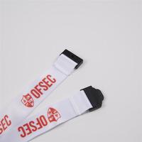 CH Wholesale Sublimation Printing Polyester Lanyards With Logo Custom Certification Keychain OEM ODM ECO Promotion Event Gifts