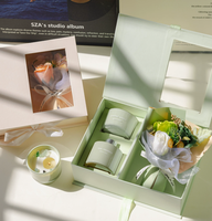 Großhandel Maßgefertigte Kristallstein Ätherisches Öl Kerze Rauchfrei Langanhaltend Aroma Heimdekoration Luxus Urlaub Hochzeit Handgeschenk