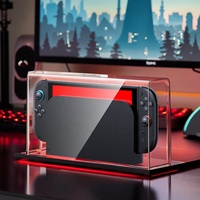 Kotak Pelindung Debu Grosir BJBT untuk Konsol Switch 2, Casing Akrilik Transparan Anti Debu untuk Nintendo Switch