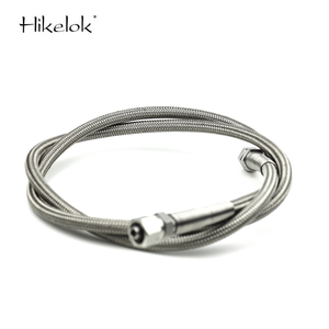 Mangueira de Alta Pressão em Aço Inoxidável Hikelok 3000LBg com Conexão Giratória Comprimento Personalizado Mangueira Metálica Flexível - Product Image 3