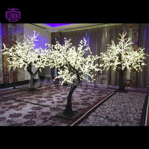 Moderna Lámpara LED con Forma de Árbol de Cerezo con Pétalos Elegantes para Decoración Comercial de Calles, Plazas, Resorts y Festivales en Venta - Product Image 5