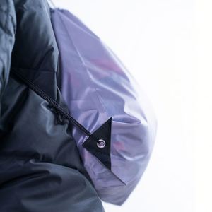 Sac à dos à cordon de gymnastique avec logo personnalisé multicolore Sac à dos à cordon de rangement en polyester recyclé pour le voyage - Product Image 4