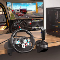 Simulateur de jeu de course, levier de vitesses pour ETS2, connexion directe, tête de levier de vitesses, joystick de changement de vitesse pour Logitech G29 et G27
