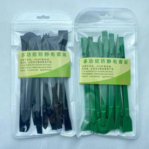 Kit d'outils de réparation de téléphones portables multifonctionnel antistatique 10-en-1, avec 10 leviers de démontage en plastique à double tête, pour une utilisation sans effort, qualité usine - Product Image 1