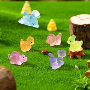 Nueva muñeca luminosa de Tiranosaurio Rex transfronteriza, adornos DIY de grano bonito, accesorios colgantes, adornos pequeños de paisaje - Product Image 5