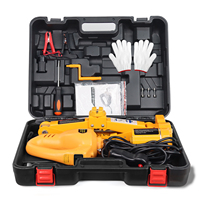 Kit de cric électronique pour voiture à batterie 12 volts, 2 tonnes, cric en acier pour voiture avec télécommande