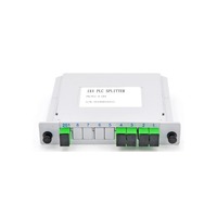 FTTH FTTX SC APC UPC 1x2 1x4 108 1*16 voies G657A1 Splitter PLC à cassette monomode de type enfichable