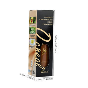 Fond <span class=keywords><strong>de</strong></span> teint liquide teint <span class=keywords><strong>peau</strong></span> foncée 32ml en gros étanche longue durée naturel <span class=keywords><strong>BB</strong></span> crème correcteur léger - Product Image 6