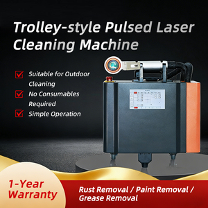 Machine de nettoyage au laser Rayman Pulse 300W haute vitesse (0-5 m/h) élimine la rouille et la peinture, nouvelle garantie de 2 ans, directement de l'usine JPT - Product Image 1
