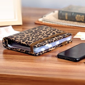 A6 Wallet <strong>Binder</strong> Leather Notebook Planner Cover <strong>Cash</strong> <strong>Stuffing</strong> Folder Envelope System Money Saving <strong>Binder</strong> for Budgeting - Product Image 6