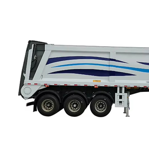 Semi-<span class=keywords><strong>remorque</strong></span> en acier pour le transport de déchets avec une charge utile de 25001-30000 kg pour utilisation avec camion-<span class=keywords><strong>remorque</strong></span>, livraison rapide depuis la Chine - Product Image 1