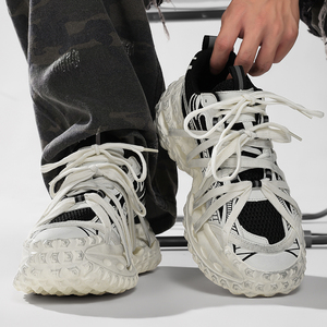 Sneakers rétro de haute qualité pour hommes et femmes, logo personnalisé, chaussures de course <span class=keywords><strong>TN</strong></span>, chaussures décontractées pour la marche, style chunky, doublure en mesh pour le printemps et l'automne - Product Image 4