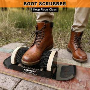 Brosse et <span class=keywords><strong>grattoir</strong></span> pour bottes, nettoyeur de chaussures robuste pour l'extérieur, pour la boue, la saleté et la <span class=keywords><strong>neige</strong></span>, nettoyeur de bottes durable pour l'extérieur - Product Image 2