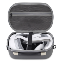 Sac de rangement pour Pico 4/Pico Neo3, avec lunettes VR, étui de rangement AIO, accessoires à coque rigide, sac à bandoulière de transport, sac à main étanche