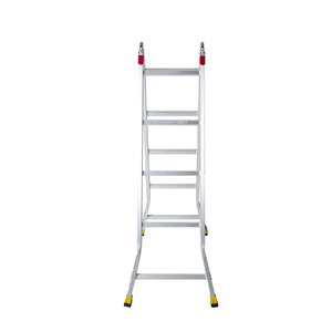 Prenez peu <span class=keywords><strong>de</strong></span> place Échelle géante en aluminium pliable 4*3 4*4 4*5 4*6 marches - Product Image 6