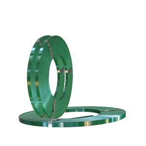 <span class=keywords><strong>Bande</strong></span> <span class=keywords><strong>de</strong></span> cerclage en acier laminé à froid prélaqué vert ciré 3/4 po à bas <span class=keywords><strong>prix</strong></span> - Product Image 1