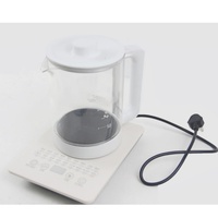 Bouilloires électriques intelligentes en graphène, chauffe-eau électriques en verre transparent en graphène pour la maison, bouilloire à thé