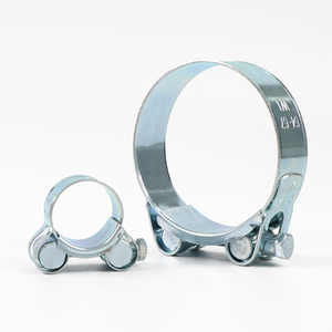 Collier de serrage réglable en acier inoxydable à <span class=keywords><strong>double</strong></span> boulon avec système métrique en plastique Mesure en pouces - Product Image 6