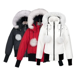 Manteaux <span class=keywords><strong>d</strong></span>'<span class=keywords><strong>hiver</strong></span> pour filles et femmes, vêtements avec poignets coupe-vent, parkas à capuche et capuche en fourrure, taille plus, vestes à fermeture éclair - Product Image 1