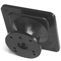 HYJ0018A-BMC gros 1 pouce gorge Tweeter klaxon en plastique ligne réseau diffuseur klaxon
