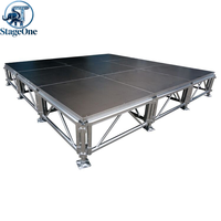 Scène modulaire portable en aluminium à montage rapide pour DJ, événements et mariages