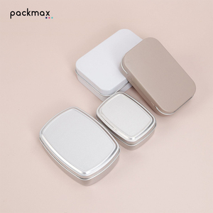 Boîte à savon en aluminium pour voyage, hôtel, dortoir, salle de bain - Porte-savon carré multi-tailles pour savon pour le visage - Product Image 3