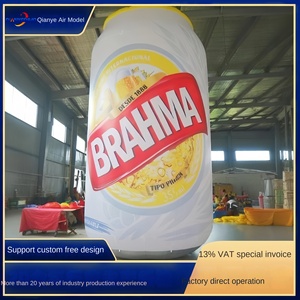 Tùy chỉnh <span class=keywords><strong>Inflatable</strong></span> Logo gir khuôn PVC <span class=keywords><strong>Inflatable</strong></span> chai hiển thị cho trung tâm hoạt động ngoài trời sử dụng trong nhà mô hình chai bơm hơi - Product Image 2