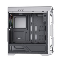 Metalfish — châssis pour ordinateur gamer RGB, tour de pc ATX avec fenêtre transparente, usb 3.0