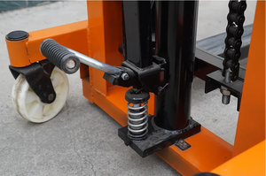 मैनुअल हाइड्रोलिक पैलेट मैनुअल लिफ्ट स्टेकर्स मैनुअल स्टैकर्स ट्रक - Product Image 3