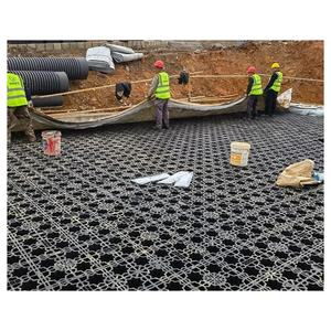 Caissons de stockage d'eau de pluie urbains <span class=keywords><strong>en</strong></span> PP à haute résistance de charge, 95 % de vide, pour toits, jardins extérieurs, terrains de golf, écoles, <span class=keywords><strong>en</strong></span> plastique - Product Image 1