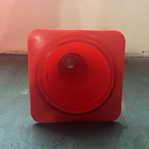 Reflektierender PVC-Kunststoff Straßenverkehrssicherheit Flexibler Kegel 75cm Straßenbau-Ausrüstung Kegel - Product Image 4