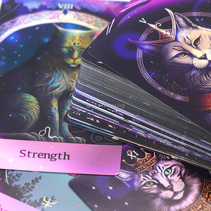 Fournisseurs chinois, vente en gros, imprimez vos propres cartes de Tarot de chat avec guide - Product Image 5