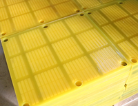PU Steinbruch-Vibrationssieb Siebplatten Anpassbare Abmessungen Energie- und Bergbauanwendung