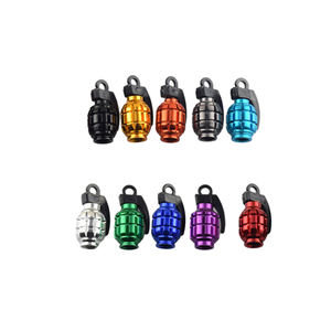 Bouchons <span class=keywords><strong>de</strong></span> poussière <span class=keywords><strong>de</strong></span> <span class=keywords><strong>Valve</strong></span> <span class=keywords><strong>de</strong></span> pneu <span class=keywords><strong>de</strong></span> roue <span class=keywords><strong>de</strong></span> Grenade <span class=keywords><strong>de</strong></span> plusieurs couleurs pour voiture vélo moto <span class=keywords><strong>BMX</strong></span> Tesla Mercedes Audi - Product Image 2