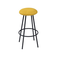 Chaise de bar pivotante réglable à prix abordable, tabouret de bar haut pour la maison, le bureau ou les loisirs, chaise de bar en fer pour table de bar