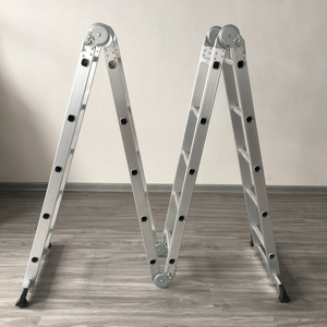 <span class=keywords><strong>Échelle</strong></span> pliante en aluminium, polyvalent, 1 pièce, 4*4 - Product Image 1