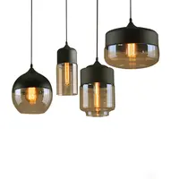 Современный дизайн, декоративный стеклянный подвесной светильник E27 в скандинавском стиле, лидер продаж, подвесное освещение для кухни