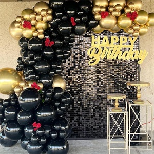 Kls nhà máy ánh sáng lung linh tường <span class=keywords><strong>Backdrop</strong></span> 24 pcs óng ánh sequin <span class=keywords><strong>Backdrop</strong></span> cho bảng quảng cáo cho bữa tiệc sinh nhật đám cưới - Product Image 5